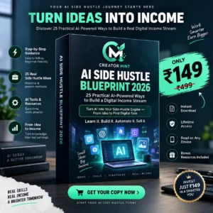 AI Side Hustle Blueprint 2026 — 25 Practical AI-Powered Ways to Build a Digital Income Stream